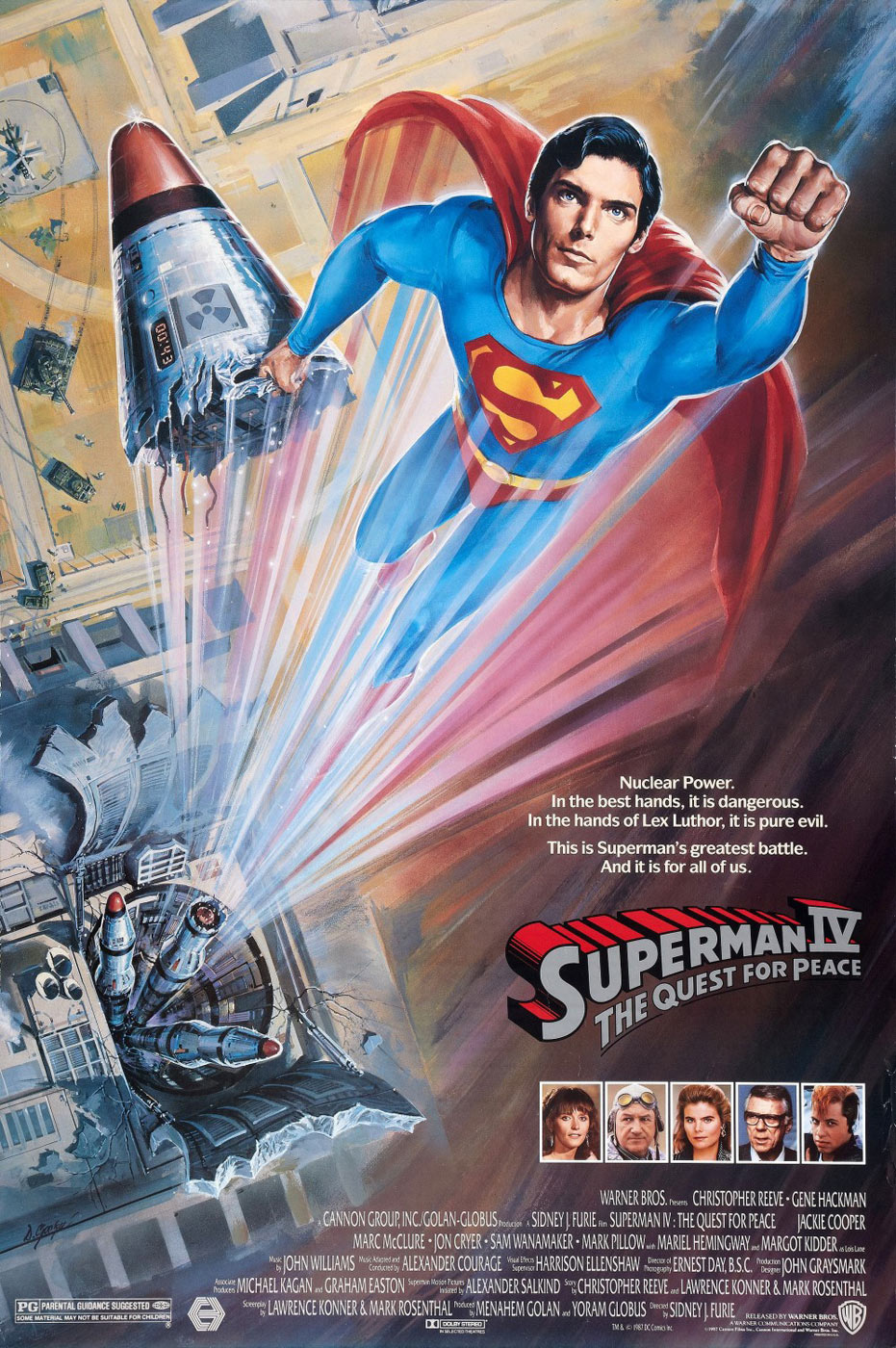 Superman IV - The Quest For Peace poster